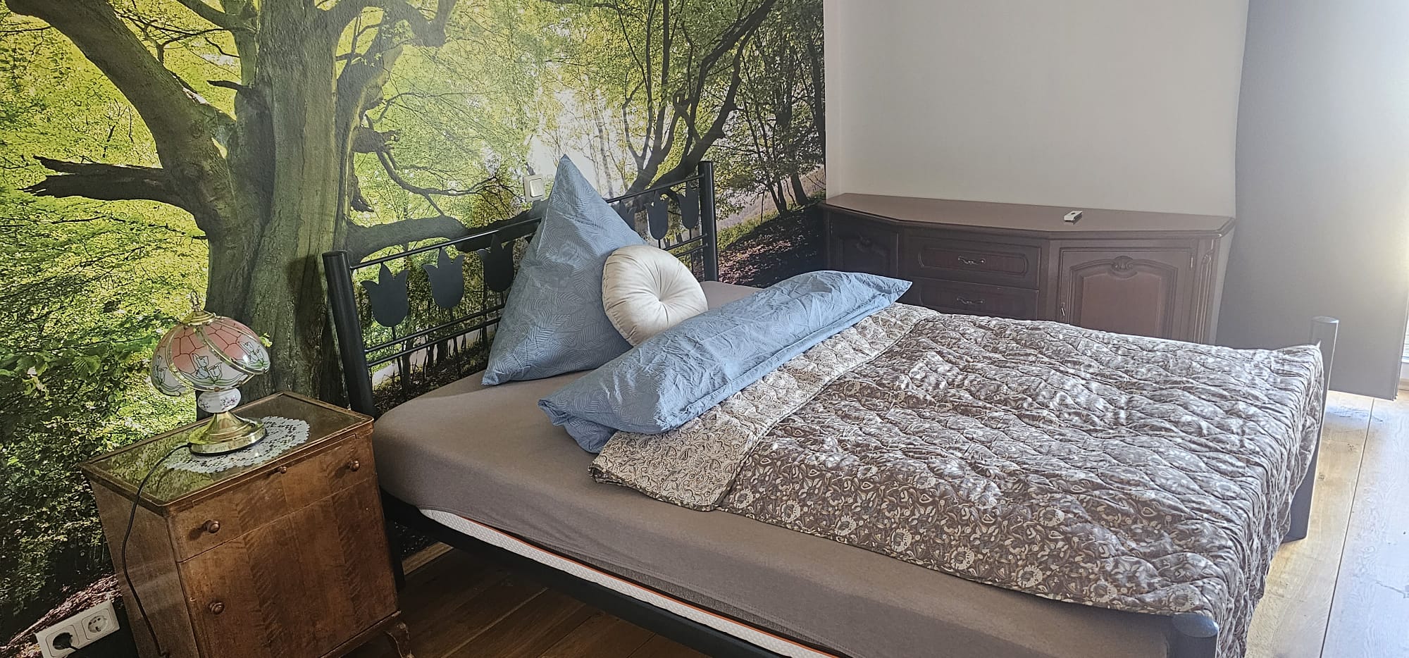 Schlafzimmer der Ferienwohnung